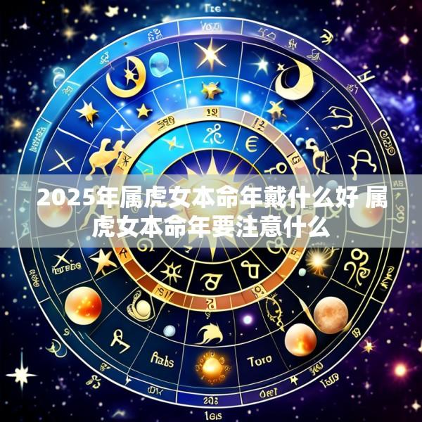 2025年属虎女本命年戴什么好 属虎女本命年要注意什么