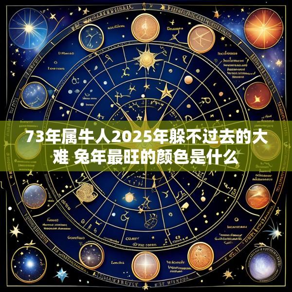73年属牛人2025年躲不过去的大难 兔年最旺的颜色是什么