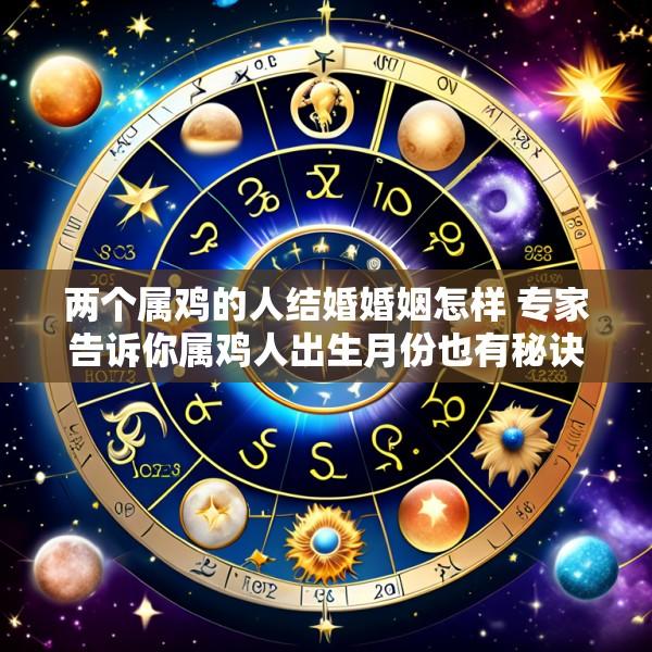 两个属鸡的人结婚婚姻怎样 专家告诉你属鸡人出生月份也有秘诀