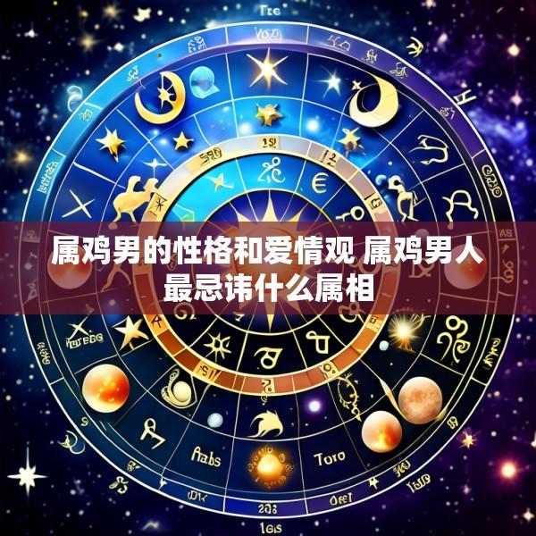 属鸡男的性格和爱情观 属鸡男人最忌讳什么属相