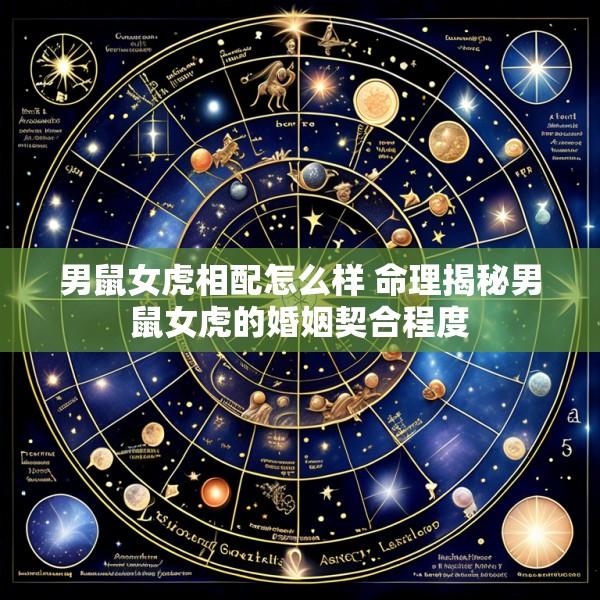 男鼠女虎相配怎么样 命理揭秘男鼠女虎的婚姻契合程度