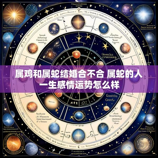 属鸡和属蛇结婚合不合 属蛇的人一生感情运势怎么样