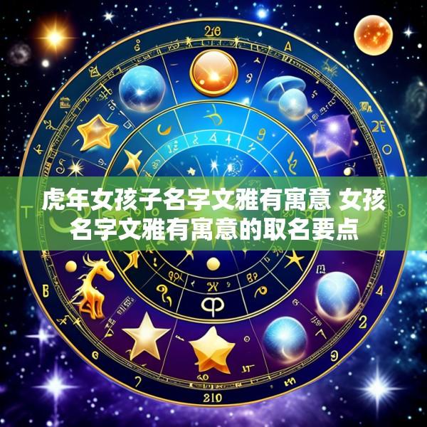 虎年女孩子名字文雅有寓意 女孩名字文雅有寓意的取名要点