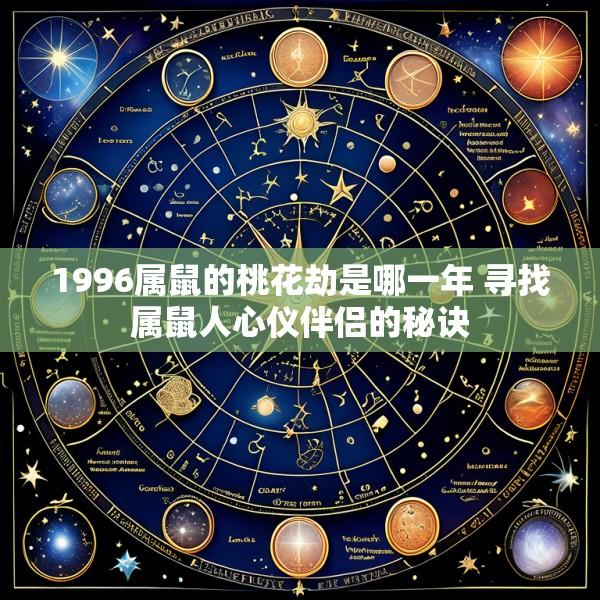 1996属鼠的桃花劫是哪一年 寻找属鼠人心仪伴侣的秘诀
