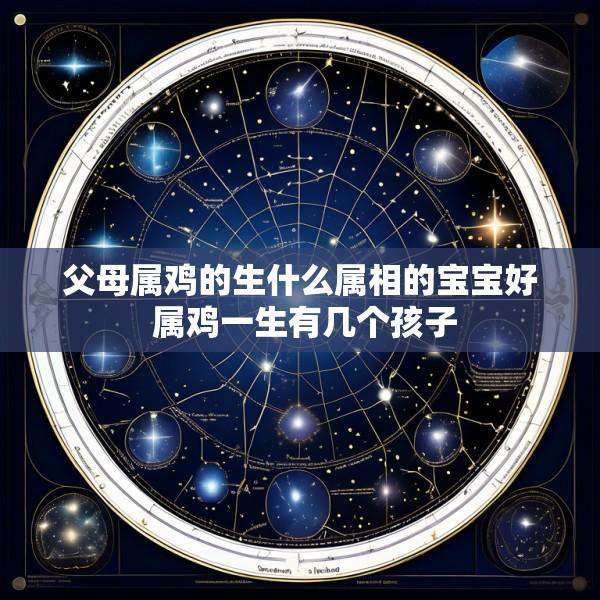 父母属鸡的生什么属相的宝宝好 属鸡一生有几个孩子