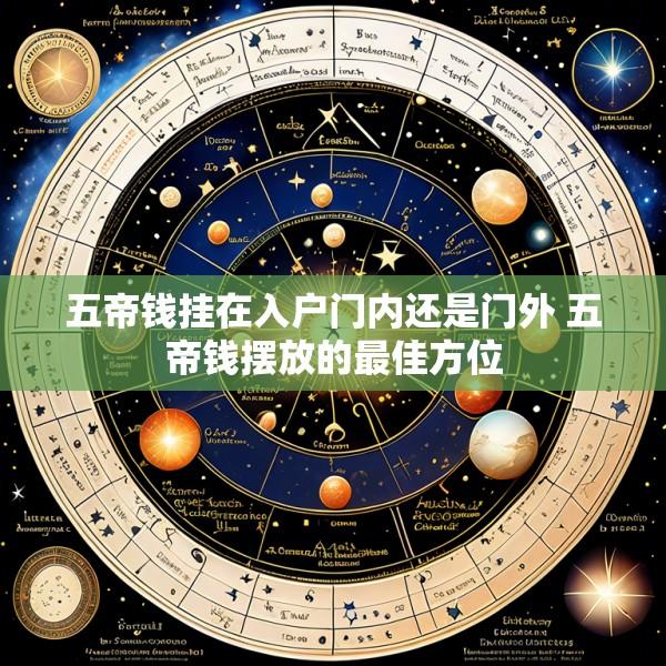 五帝钱挂在入户门内还是门外 五帝钱摆放的最佳方位
