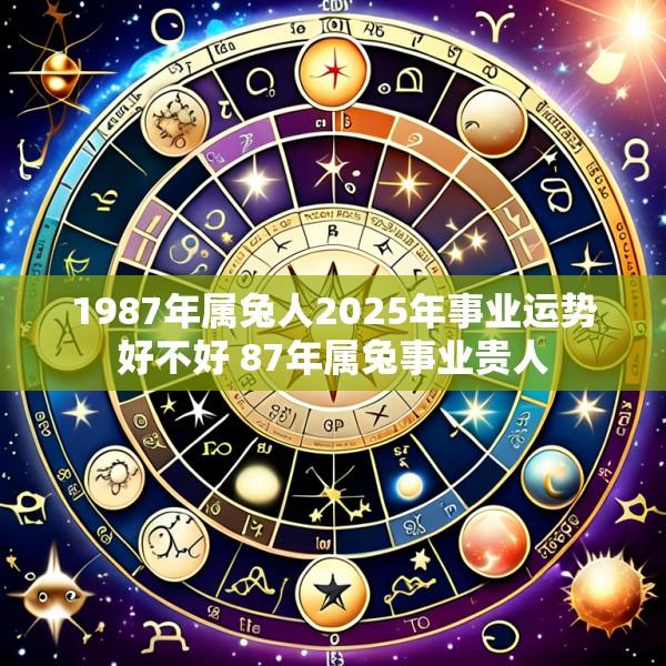 1987年属兔人2025年事业运势好不好 87年属兔事业贵人