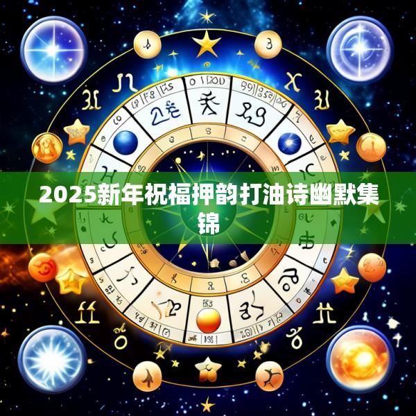 2025新年祝福押韵打油诗幽默集锦