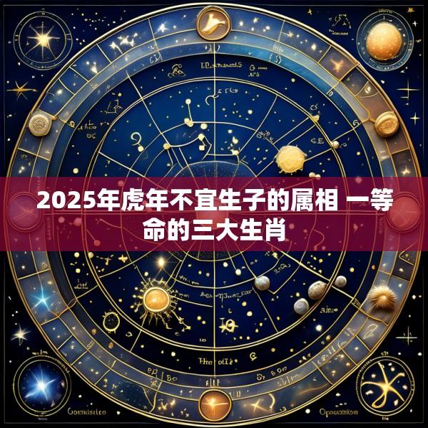 2025年虎年不宜生子的属相 一等命的三大生肖
