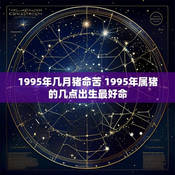 1995年几月猪命苦 1995年属猪的几点出生最好命