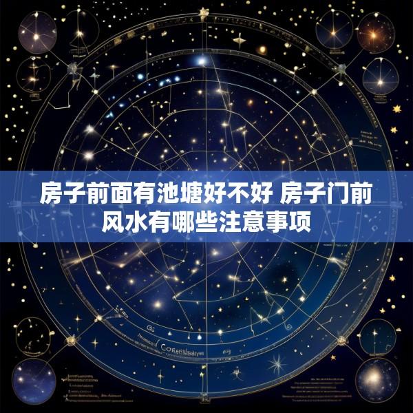 房子前面有池塘好不好 房子门前风水有哪些注意事项