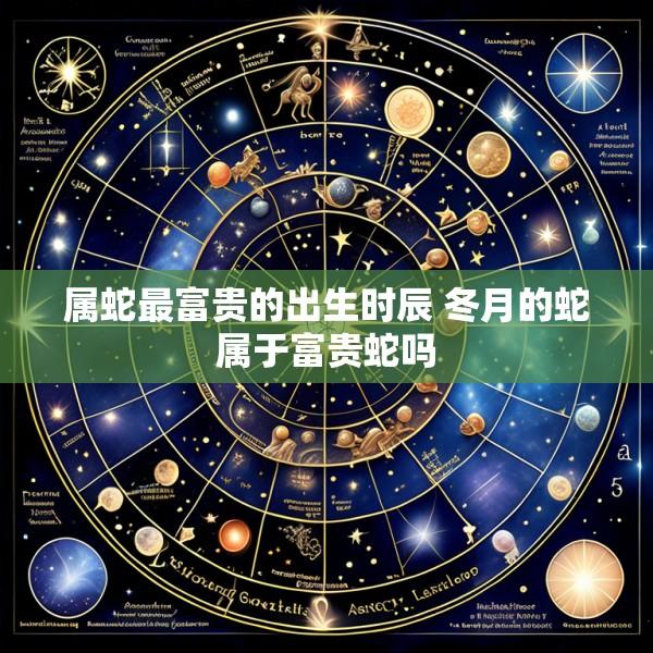 属蛇最富贵的出生时辰 冬月的蛇属于富贵蛇吗