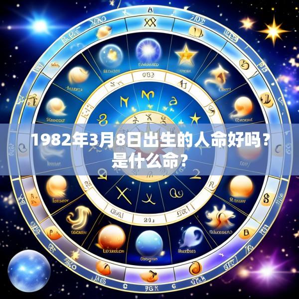 1982年3月8日出生的人命好吗？是什么命？