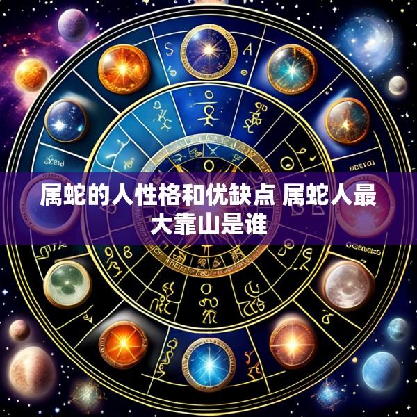 属蛇的人性格和优缺点 属蛇人最大靠山是谁