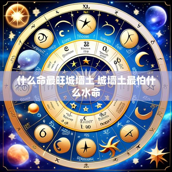 什么命最旺城墙土 城墙土最怕什么水命