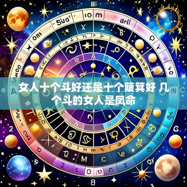 女人十个斗好还是十个簸箕好 几个斗的女人是凤命