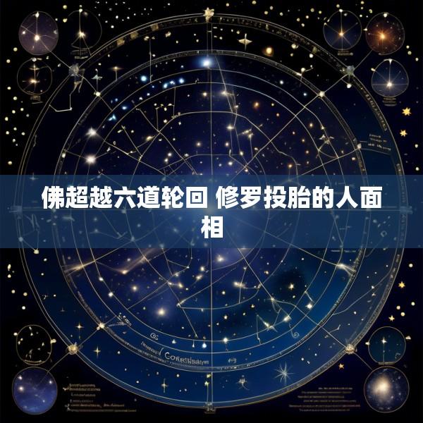 佛超越六道轮回 修罗投胎的人面相