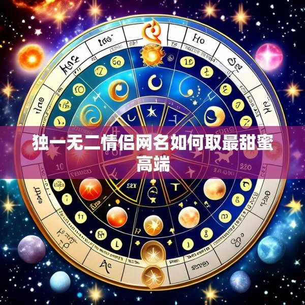 独一无二情侣网名如何取最甜蜜高端