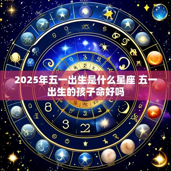2025年五一出生是什么星座 五一出生的孩子命好吗