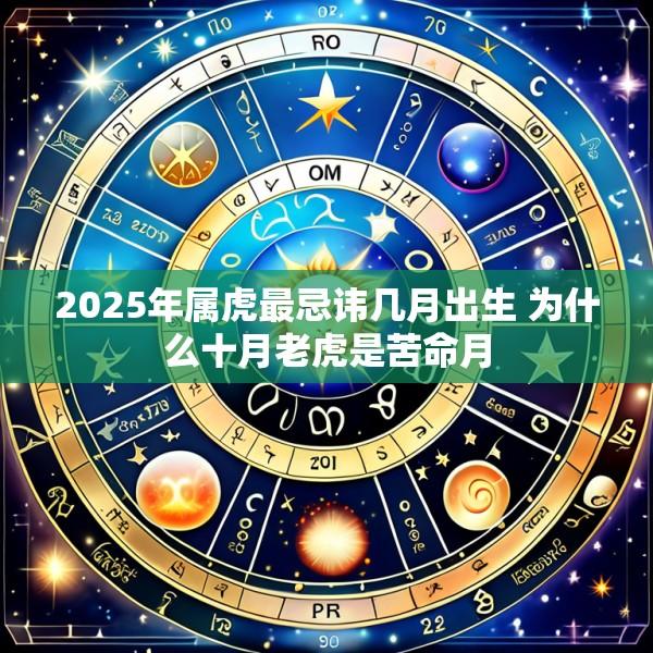 2025年属虎最忌讳几月出生 为什么十月老虎是苦命月