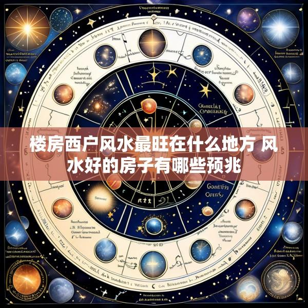 楼房西户风水最旺在什么地方 风水好的房子有哪些预兆