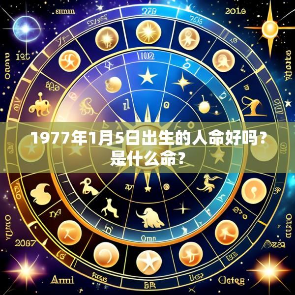 1977年1月5日出生的人命好吗？是什么命？
