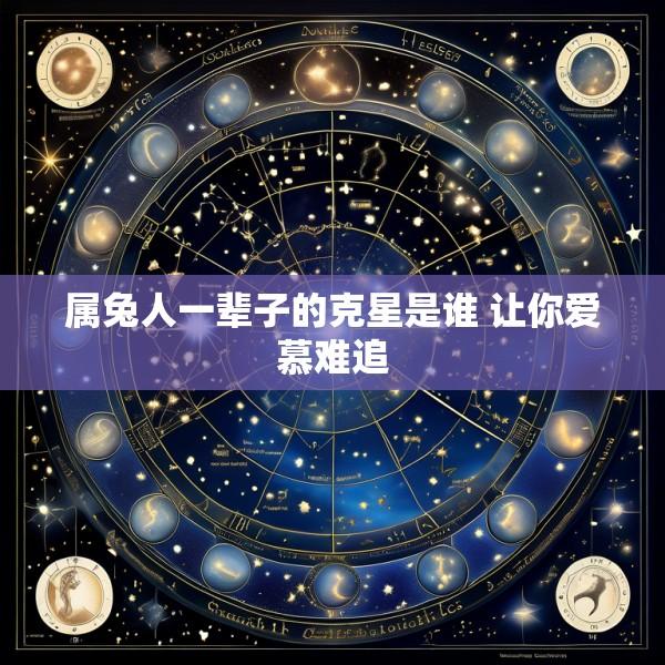 属兔人一辈子的克星是谁 让你爱慕难追