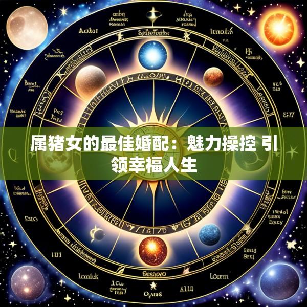 属猪女的最佳婚配：魅力操控 引领幸福人生