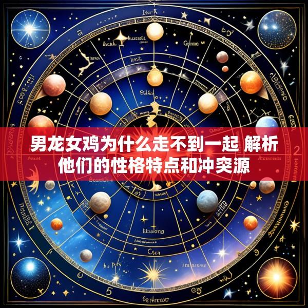 男龙女鸡为什么走不到一起 解析他们的性格特点和冲突源