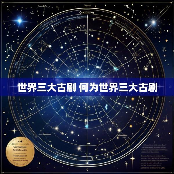 世界三大古剧 何为世界三大古剧