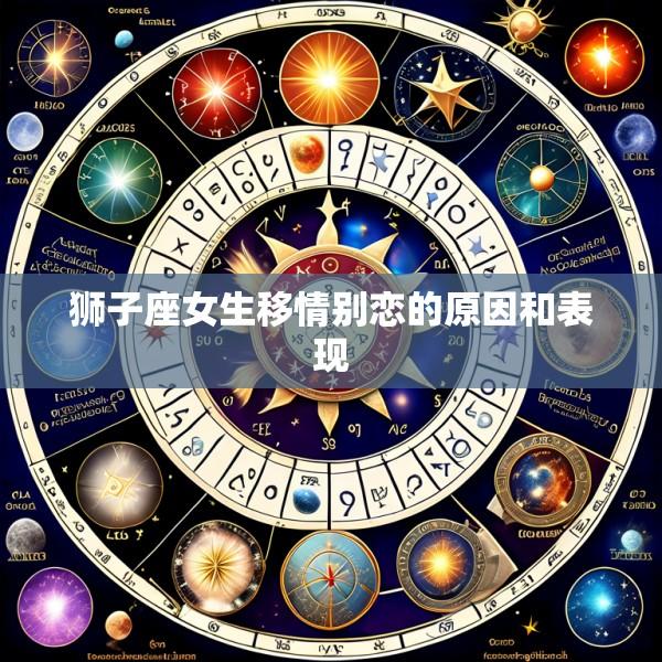 狮子座女生移情别恋的原因和表现