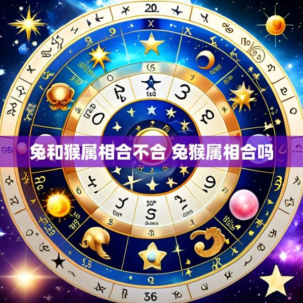 兔和猴属相合不合 兔猴属相合吗