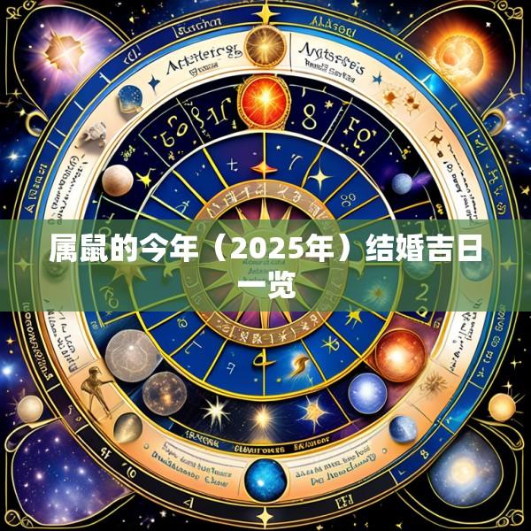 属鼠的今年（2025年）结婚吉日一览