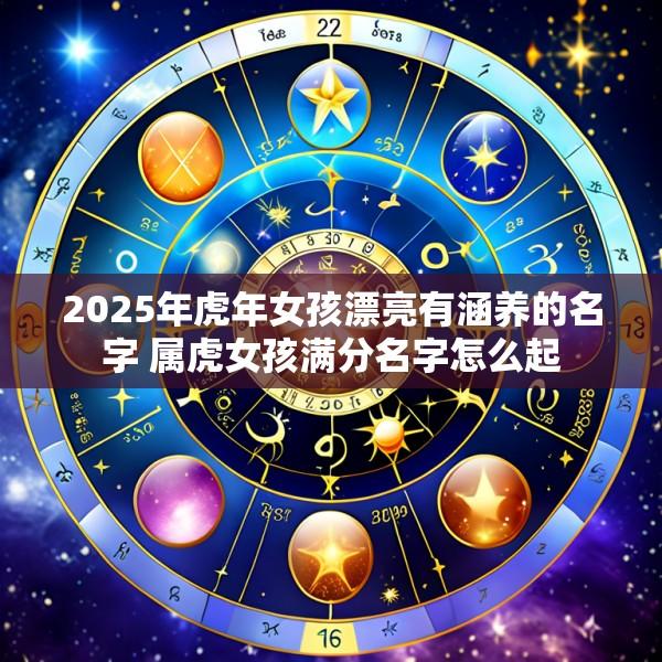 2025年虎年女孩漂亮有涵养的名字 属虎女孩满分名字怎么起