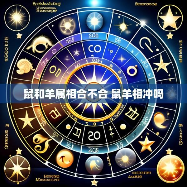 鼠和羊属相合不合 鼠羊相冲吗