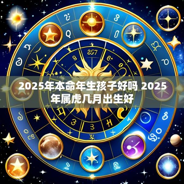 2025年本命年生孩子好吗 2025年属虎几月出生好