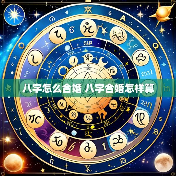八字怎么合婚 八字合婚怎样算