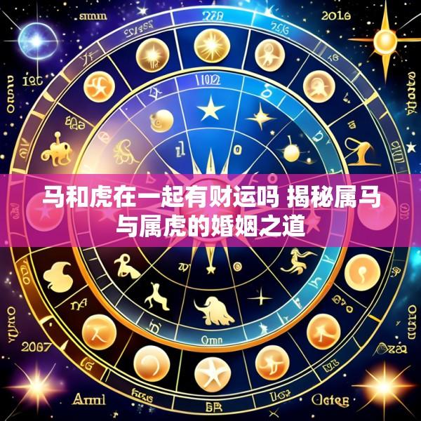 马和虎在一起有财运吗 揭秘属马与属虎的婚姻之道