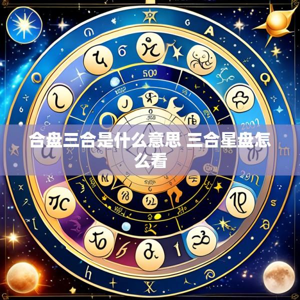 合盘三合是什么意思 三合星盘怎么看