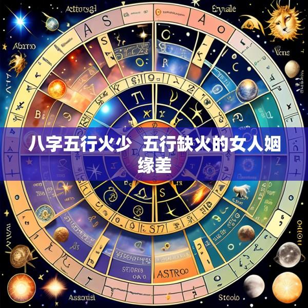 八字五行火少  五行缺火的女人姻缘差