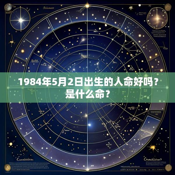 1984年5月2日出生的人命好吗？是什么命？