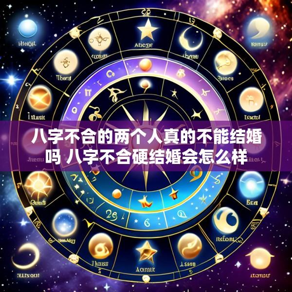 八字不合的两个人真的不能结婚吗 八字不合硬结婚会怎么样
