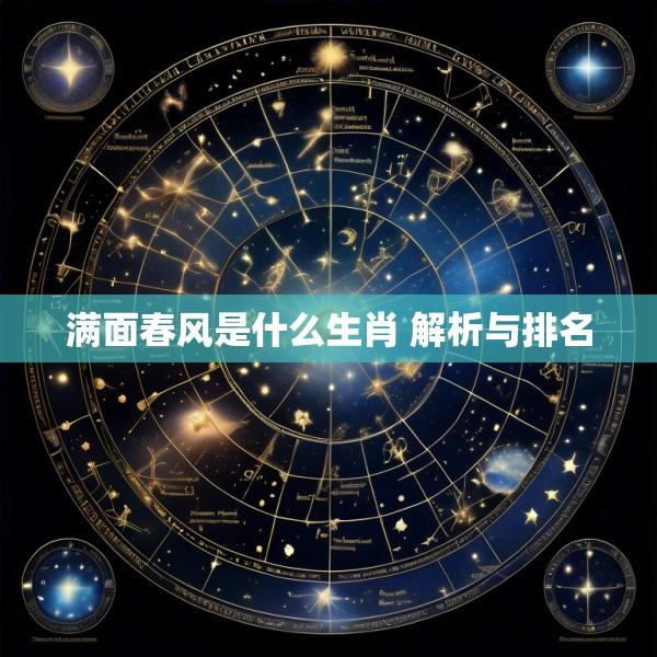 满面春风是什么生肖 解析与排名
