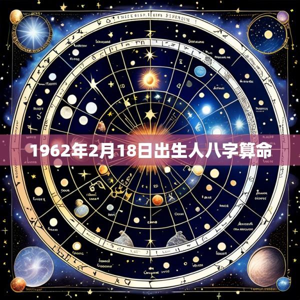 1962年2月18日出生人八字算命