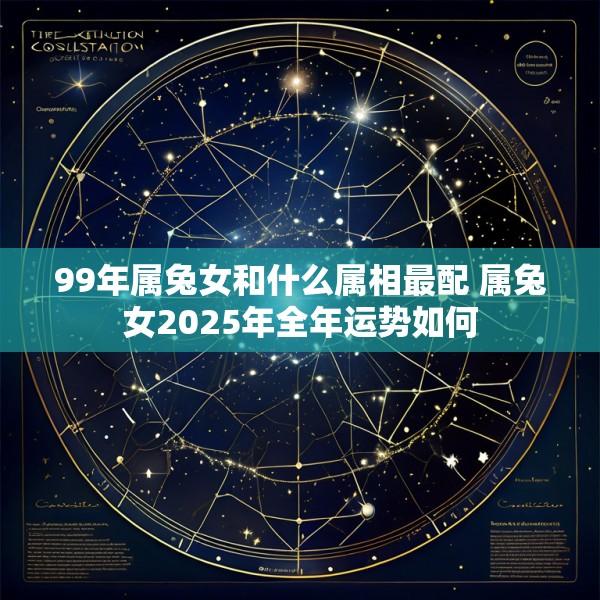 99年属兔女和什么属相最配 属兔女2025年全年运势如何