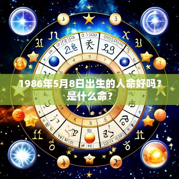 1986年5月8日出生的人命好吗？是什么命？
