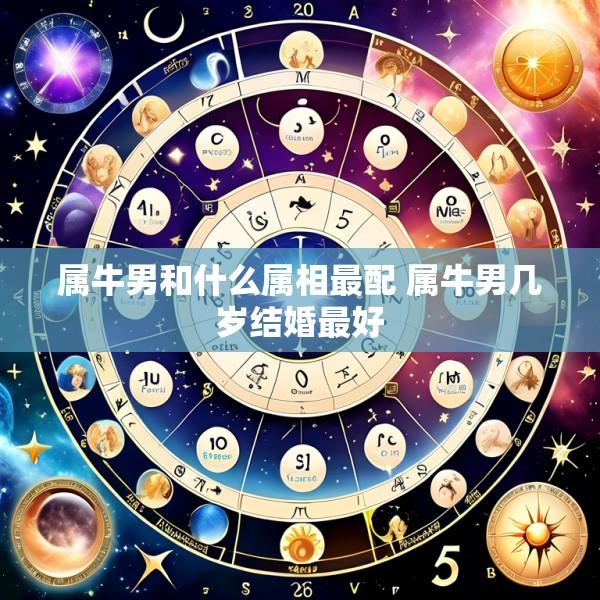 属牛男和什么属相最配 属牛男几岁结婚最好