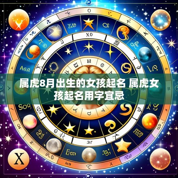 属虎8月出生的女孩起名 属虎女孩起名用字宜忌