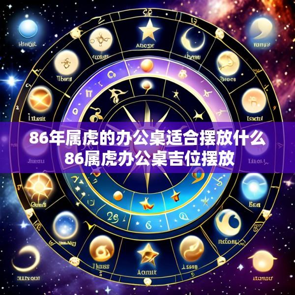 86年属虎的办公桌适合摆放什么 86属虎办公桌吉位摆放