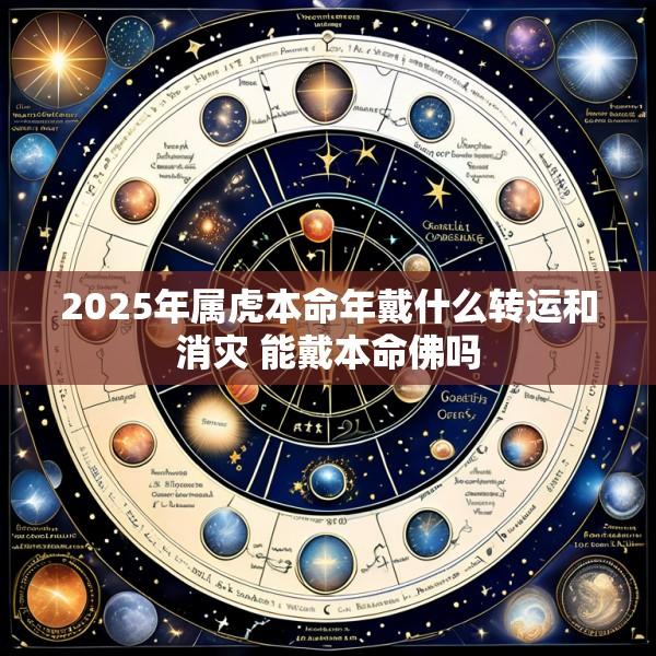 2025年属虎本命年戴什么转运和消灾 能戴本命佛吗